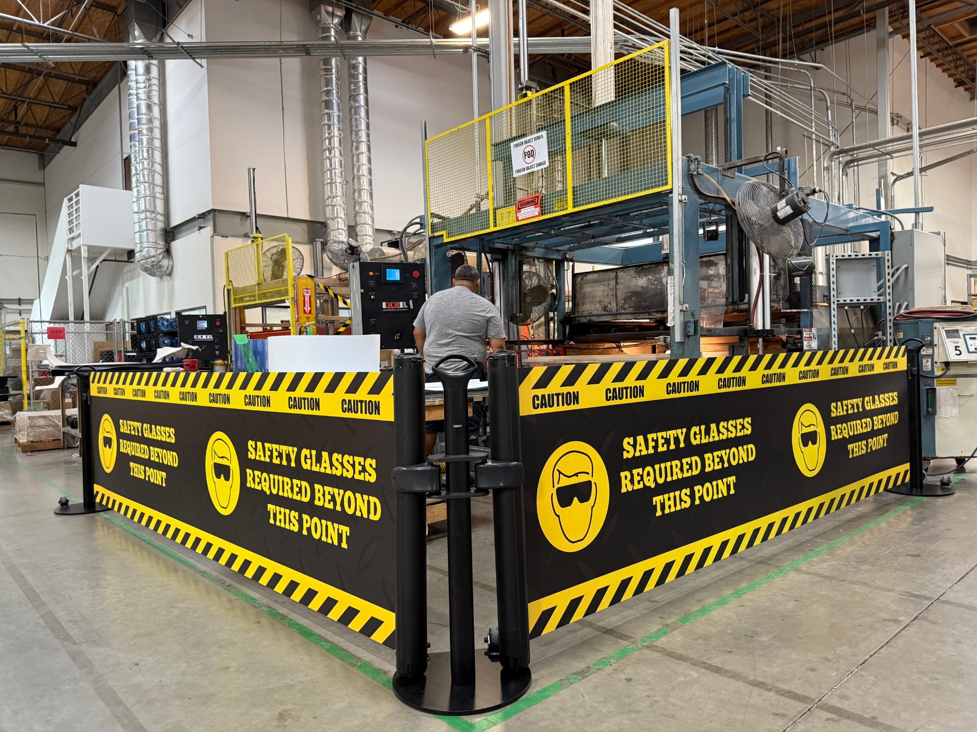 Temporary Industrial Barriers